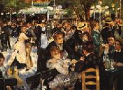 Ball at the Moulin de la Galette Auguste renoir